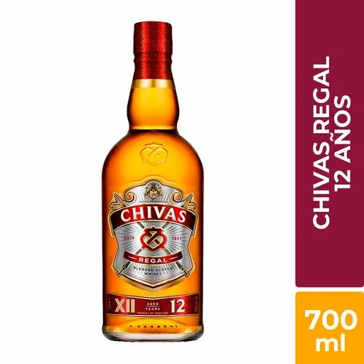 Whisky Chivas Regal 12 años (700 ml)