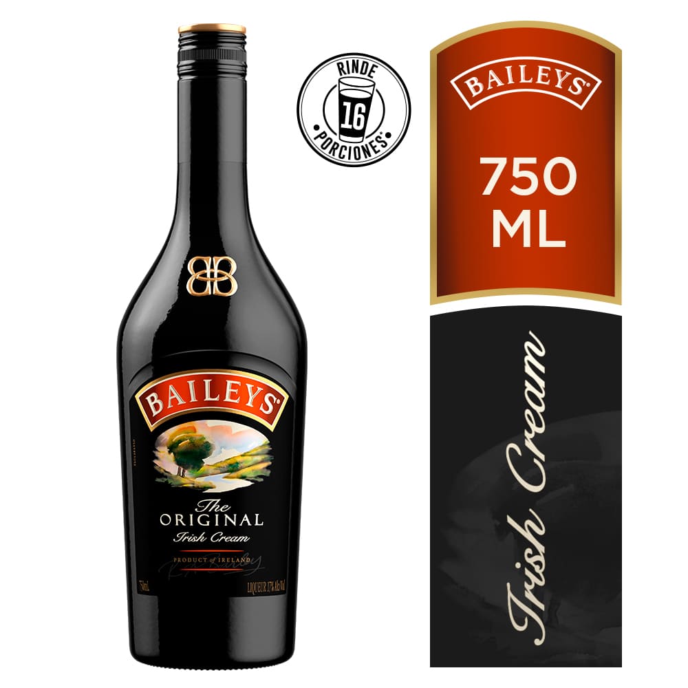 Crema de licor Baileys (750 ml)