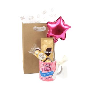 Pack Taza Cumpleaños Princesa