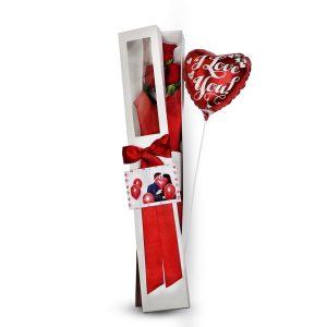 Pack Caja de 3 Rosas Rojas