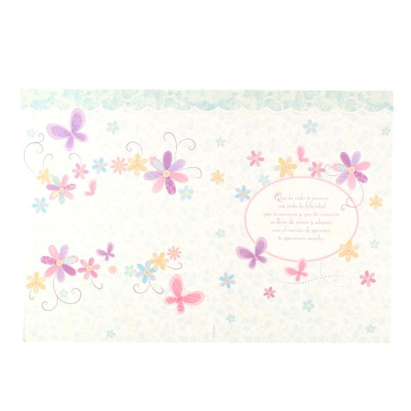 Tarjeta Cumpleaños Floral
