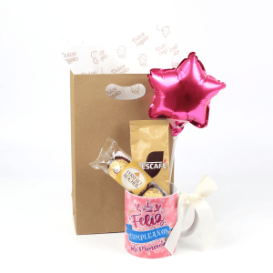 Pack Taza Cumpleaños Princesa