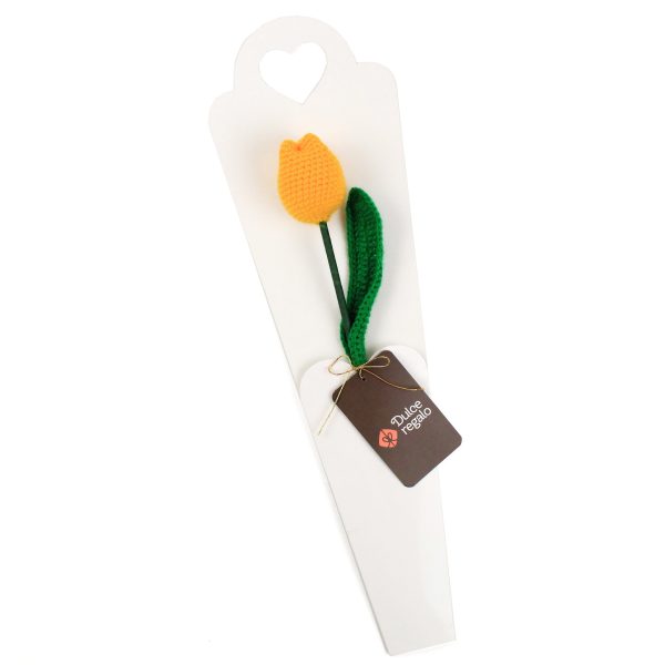Tulipán Amarillo Tejido