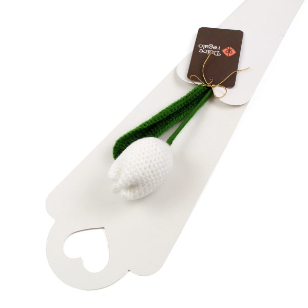 Tulipán Blanco Tejido