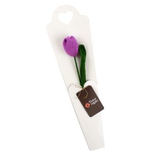 Tulipán Lavanda Tejido