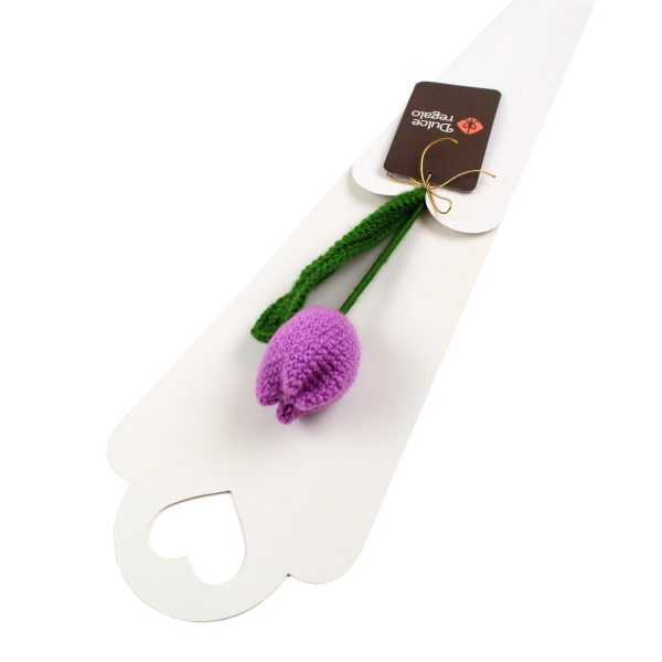 Tulipán Lavanda Tejido
