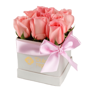 Box de 9 Rosas Rojas