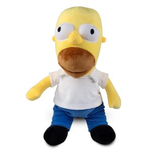 Peluche del personaje Homero Simpson de la serie Los Simpsons de Dulce Regalo. Juguete divertido y coleccionable, ideal como regalo para fanáticos, con entrega a domicilio en Lima.