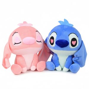 Peluche pareja Stitch y Angela