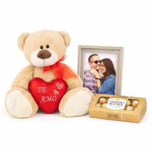 Oso con Chocolate y Portarretrato